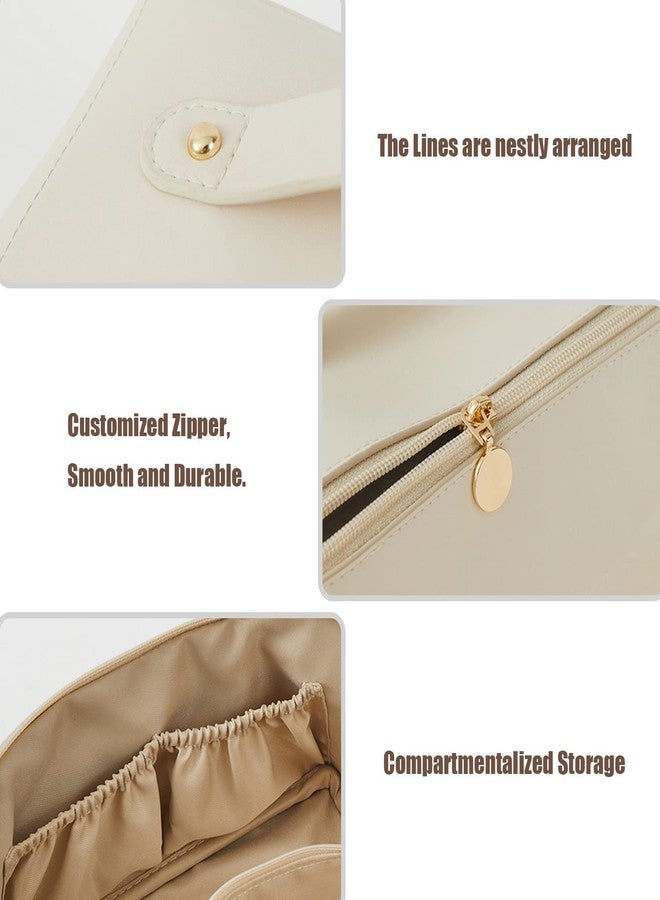 أوماكي حقيبة مستحضرات تجميل للسفر بسعة كبيرة، حقائب تخزين متعددة الوظائف لمستحضرات التجميل، حقيبة مستحضرات تجميل مقسمة، حقائب مستحضرات تجميل للسفر، حقيبة مكياج محمولة مقاومة للماء للنساء والفتيات والرجال، أسود - Image 5