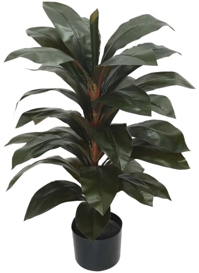 Generic Nearly Natural Real Touch Artificial Brazil Faux Plant 53X53X80 Cm Green-Brown  - Image 3