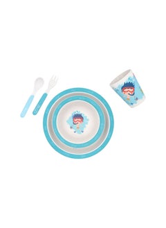 ALBERTO 5 Pcs Snorkelling Boy Kids Dinner Set  - Image 2