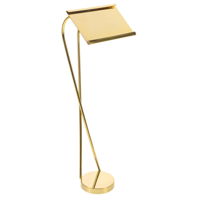 Gold X Shape Stainless Steel Table Card Holder For Business Cards Menus Wedding Reception - Image 2