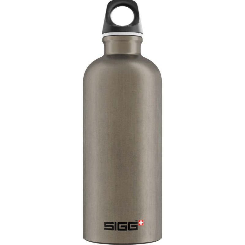 SIGG - Recycled Metal Water Bottle - Traveller - Made in Switzerland - Carbonated Drinks - BPA-Free - 20 Oz - Image 1