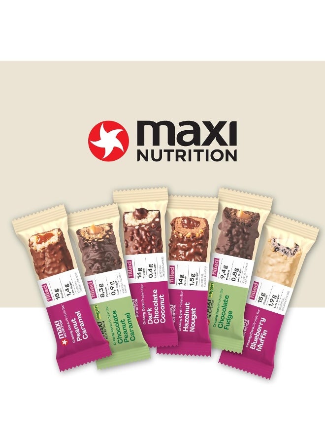Maxi Nutrition - Vegan Creamy Core Protein Bar Chocolate Fudge - Image 1