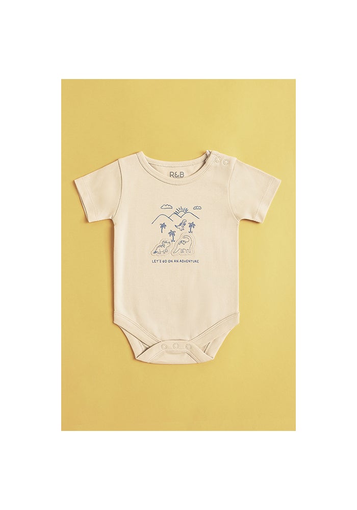 R&B 3 Pack Printed Bodysuits with Short Sleeves - Image 3