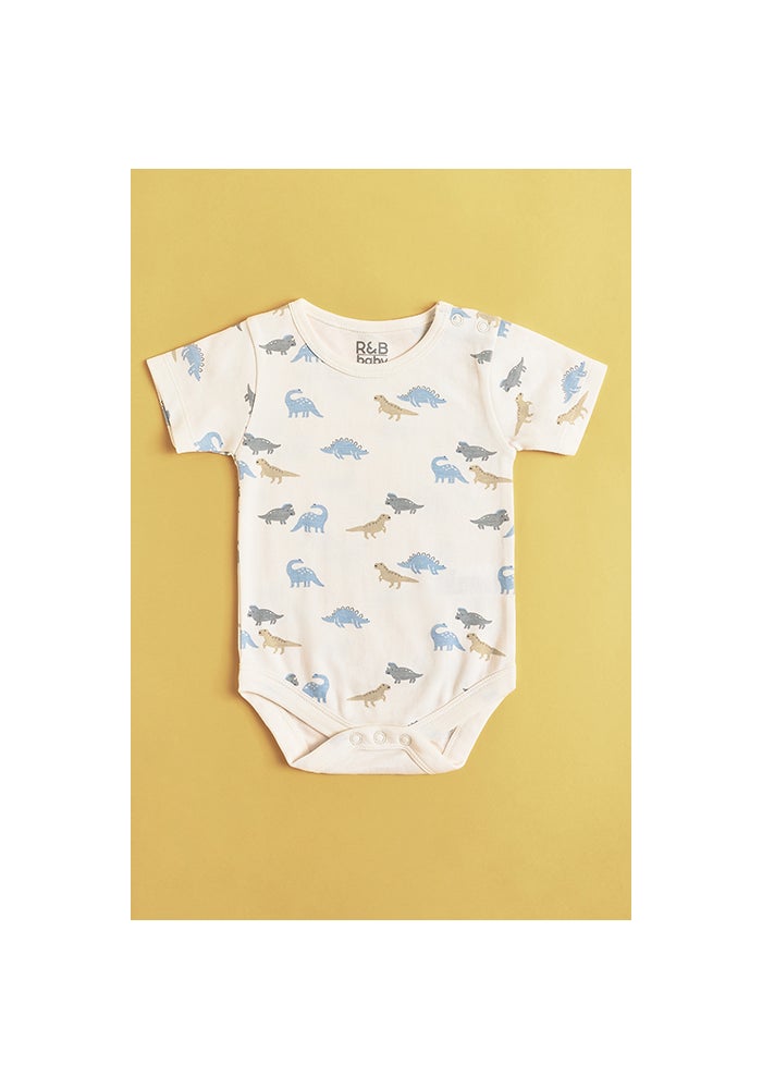 R&B 3 Pack Printed Bodysuits with Short Sleeves - Image 4