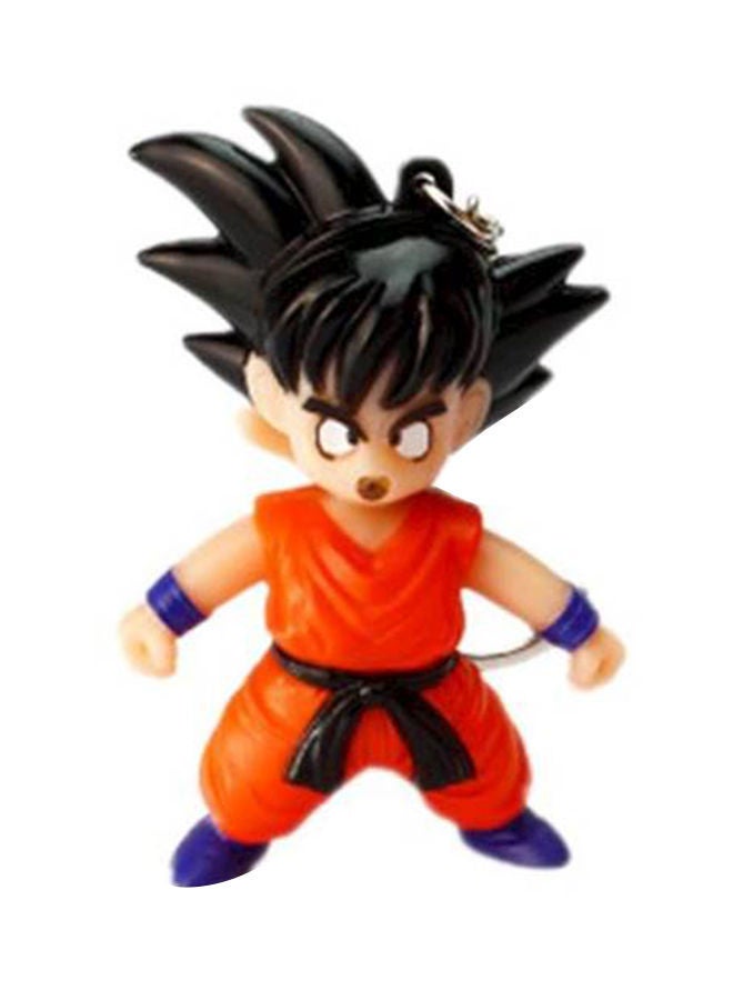 NIBEMINENT Creative Cartoon Led Voice Lighting Dragonball Kakarotto Son Goku Key Chain