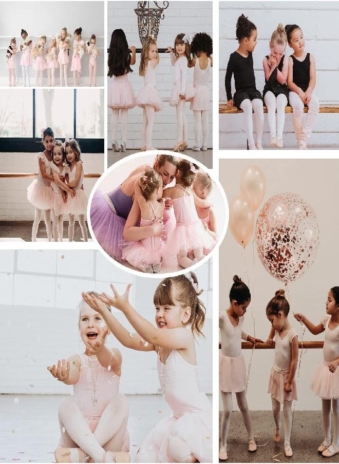 American Trends Girls Ballet Dance Tights for Toddler Baby Soft Athletic Leggings Infant Elastic Dance Tights for Girls Nude 1-3T  - Image 1