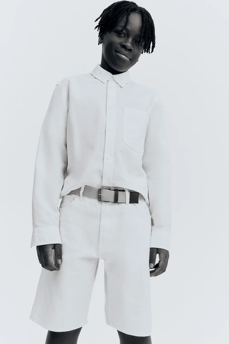 H&M Loose-fit denim shorts