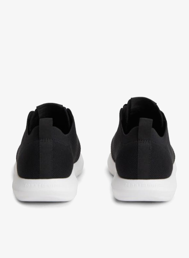 TOMMY HILFIGER Enamel Flag Knit Trainers - Image 4