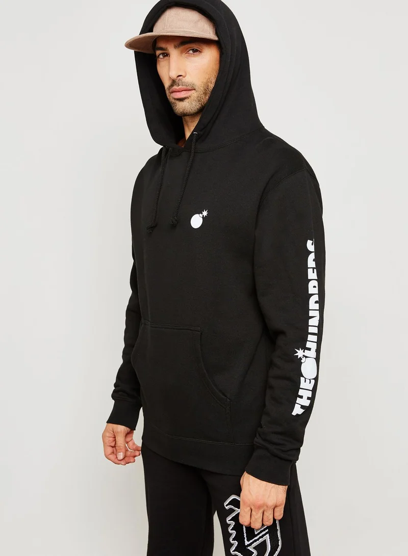 The Hundreds Forever Solid Bomb Crest Hoodie