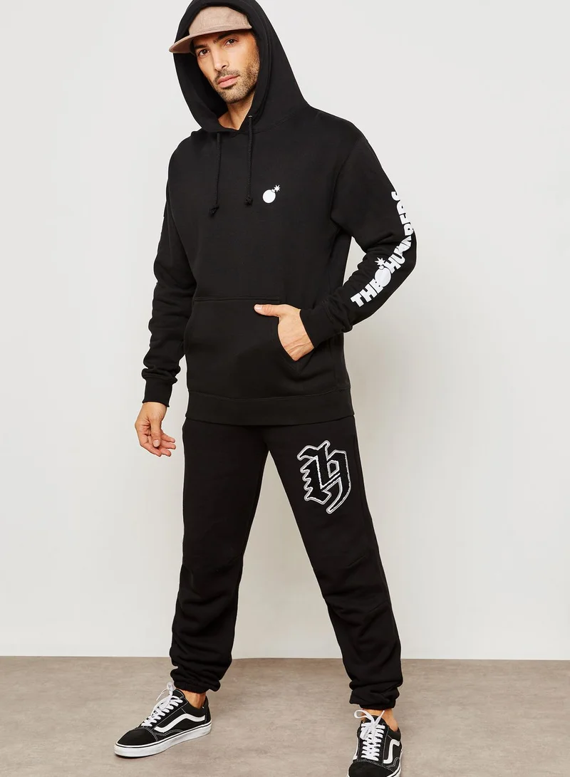The Hundreds Forever Solid Bomb Crest Hoodie