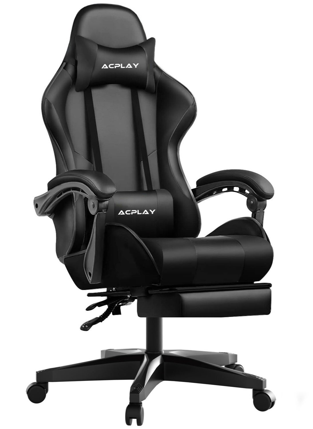 ACPLAY High Back Gaming Chair,High Quality Ergonomic PC Computer Chair,Adjustable Swivel, Headrest & Lumbar Support,Ideal for Office,Computer & Gaming 