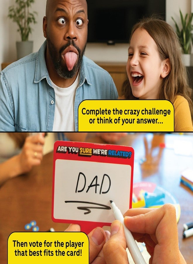 Lucky Egg Are You Sure We're Related - Family Guessing Party Game For Kids & Adults - Image 5