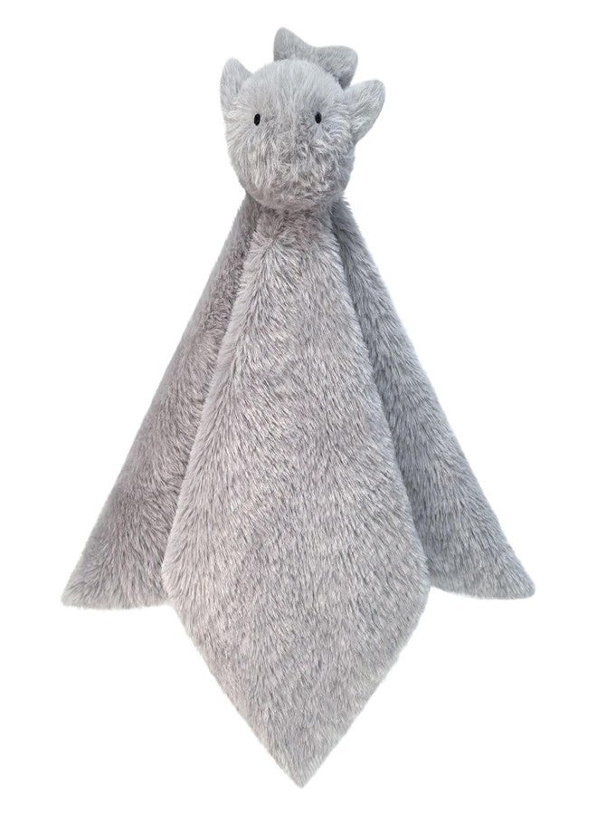 Doindute Baby Gray Whale Soft Stuffed Animal Security Blanket, Plush Whale Character Lovey Blanket, Baby Shower/Nursery Gift, Newborn Infant Toddler Snuggle Blankie for Girls Boys, 14 Inches - Image 1