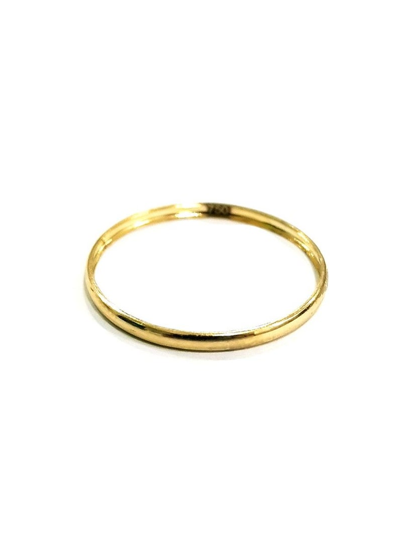 Hamsa.ae - 18K Pure Gold Plain Ring - Image 1