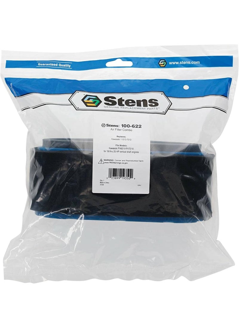 Stens Stens Air Filter Combo 100622 Compatible withReplacement for John Deere 647 657 667 717A 727A ZTrak mowers GT245 GX255 GX335 and 335 Lawn Tractors Kawasaki FH601VFH721V 110137009  - Image 4