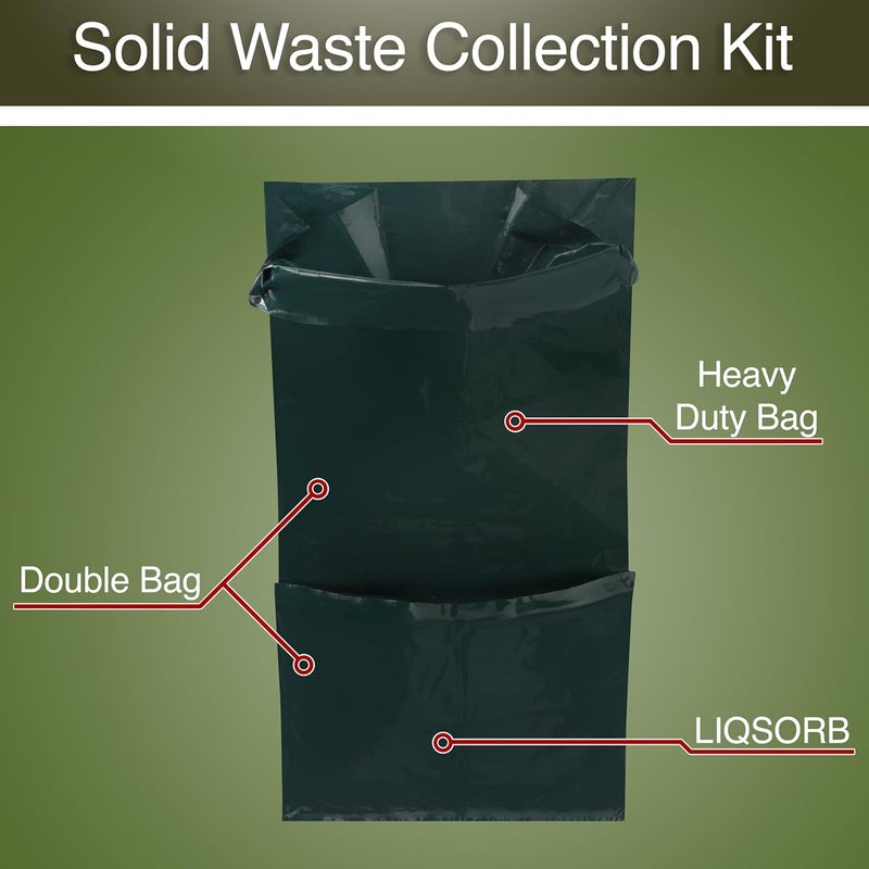TravelJohn Disposable Solid Waste Bags - 3-Pack - Image 2