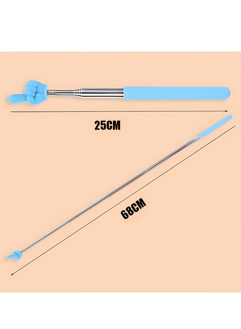 JIMATOR 5 PCS Children Finger Reading Stick, Point Reading Pen Kindergarten Student Teacher Teaching Reading Picture Book Finger Shape Mini Pointer Stick - Image 5