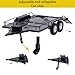DJX RC Trailer110 Scale Trailer with Light Strip Suitable for Axial D90 D110 SCX10 TRX4 Redcat GEN7 GEN8 CC01 CC02 Etc 110 RC Crawler Car - Image 4