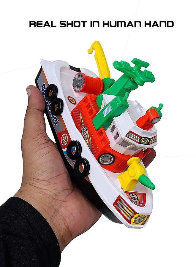 VELOCIOUS Pull Back Water Boat Toy for Kids Pull Back Toy for Kids, Kids Toy, Toy for Boys, Toys for 3 to 5 Year Old (Multicolored) - Image 5