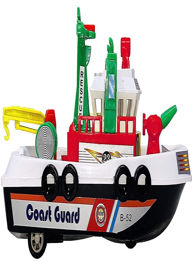 VELOCIOUS Pull Back Water Boat Toy for Kids Pull Back Toy for Kids, Kids Toy, Toy for Boys, Toys for 3 to 5 Year Old (Multicolored) - Image 2
