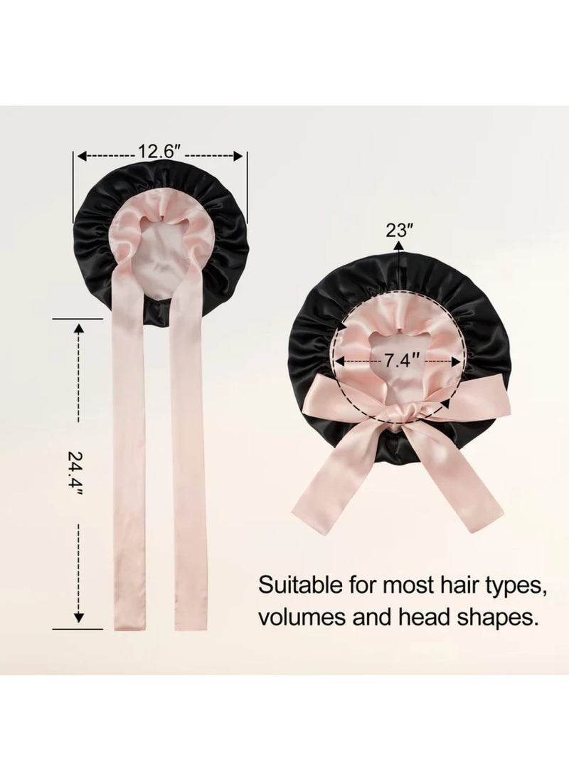 ZIMASILK 100% Double Layered Silk Sleep Cap  - Image 3