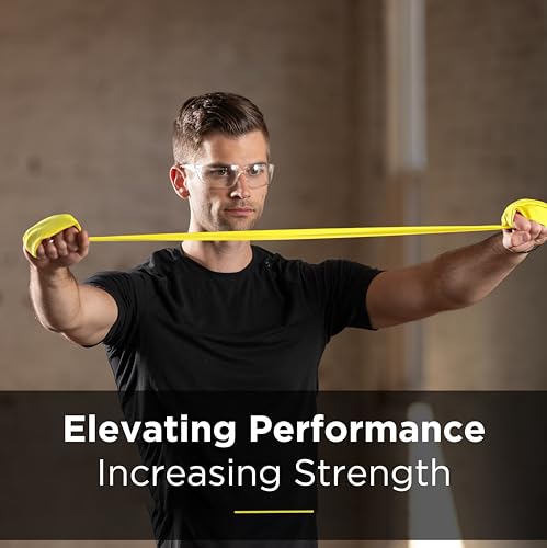 THERABAND Professional Resistance Band, Yellow Level 1 Light, 5 ft Exercise Band for Physical Therapy, Strength Training, Upper and Lower Body Workouts, Yoga and Pilates - Image 4