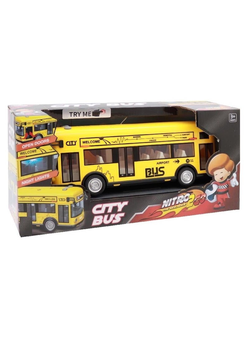 Nitro2Go City Bus - Yellow