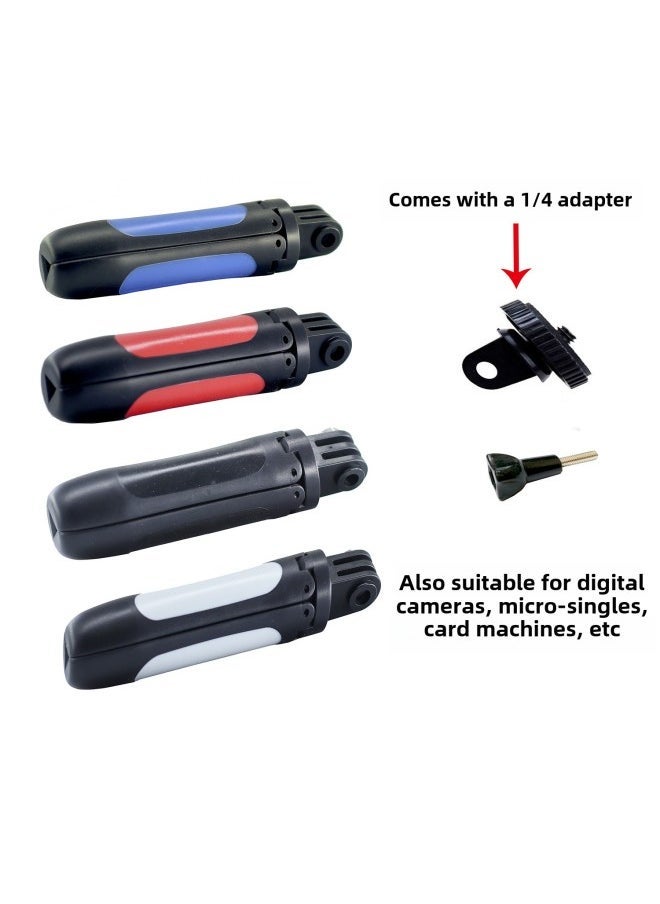 Selfie Stick Tripod Camera Accessories Mini Extension Rod + Tripod For Gopro Camera Sports Dv-Color:gopro Tripod Black - Image 3