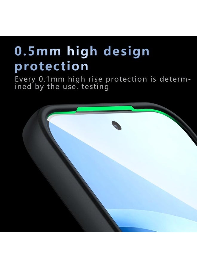 جراب حماية شفاف مقاوم للصدمات لهاتف Xiaomi Mi 17T Pro، مزود بحواف خلفية مقاومة للاصفرار وحواف من مادة TPU لحماية الهاتف. جراب شفاف لهاتف Pixel Mi 17T Pro - Image 2