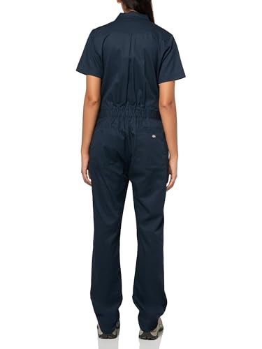 Dickies Womens FLEX Cooling Short Sleeve Coveralls DARK NAVY S - Image 3