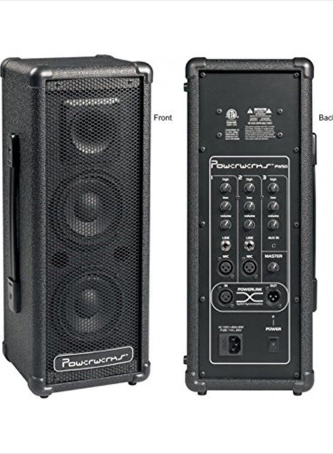 Powerwerks نظام الصوت (PW50)، أسود - Image 2