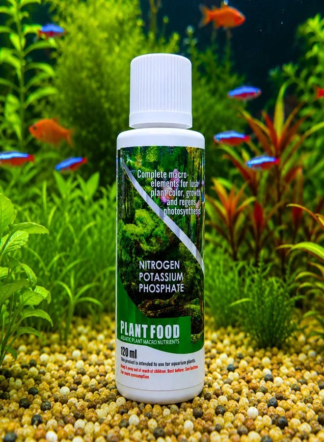 VAYINATO Aquatic Remedies Plant Food 120ml - Complete Macro Nutrients (N, P, K). Boosts Aquatic Plant Growth, Color, Health & Photosynthesis Naturally - Image 1