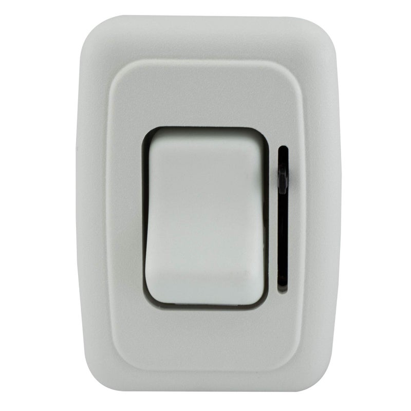 American Technology Components مكونات التكنولوجيا الأمريكية مفتاح خافت 12 فولت تيار مستمر ل LED، هالوجين، متوهج - RV، سيارة، شاحنة، بحرية، وإضاءة شريطية (منزلق، أبيض) - Image 2
