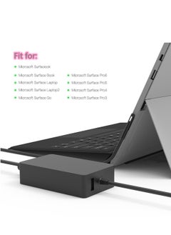 GULFLINK 15V 6.33A 102W Charger for Microsoft Surface Book 2 UK Black  - Image 2