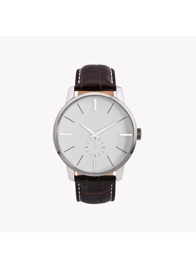 ZINK Men's Stainless Steel & Leather Watch | ZK126G5LS-11 - Image 1