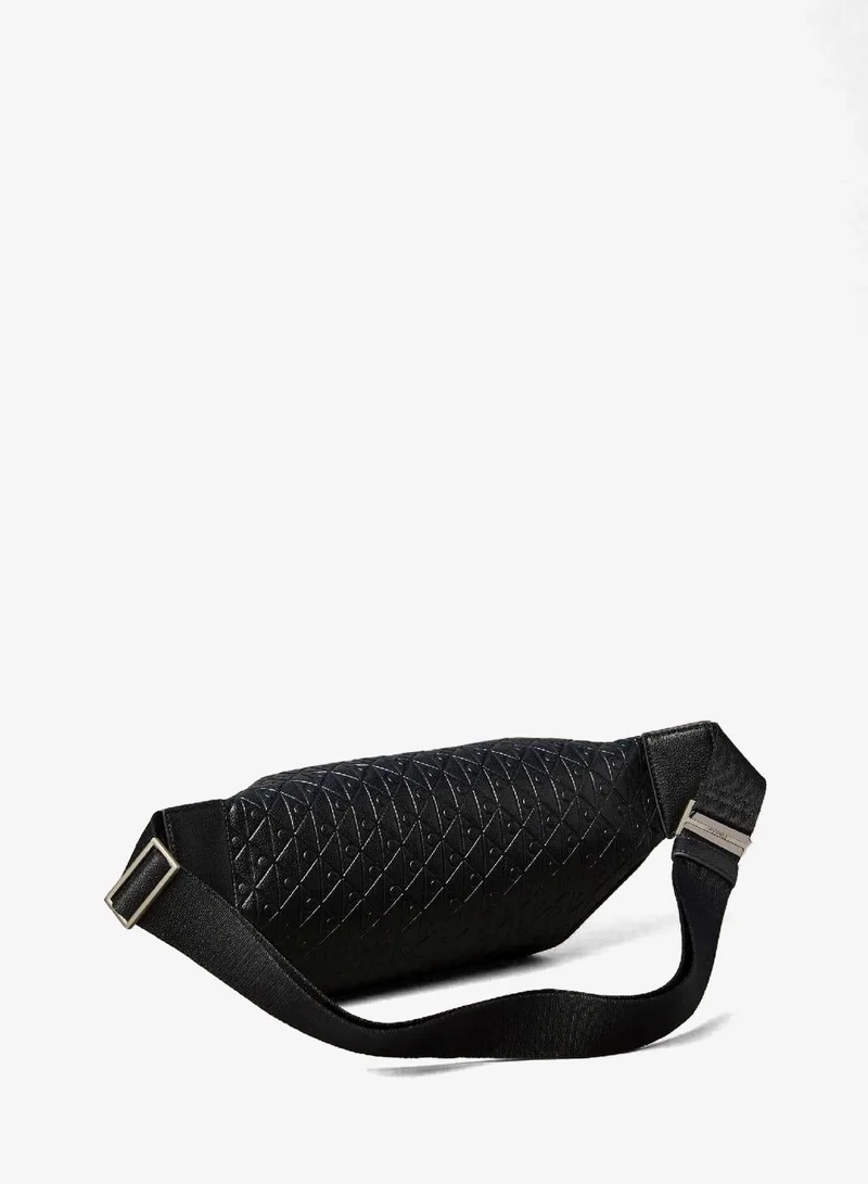 Calvin Klein Embossed Allover Monogram Waistpack