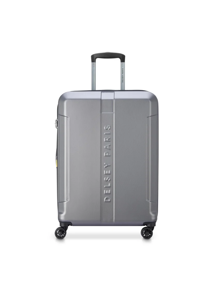 DELSEY Paris Depart Hard Expendable Luggage Trolley Grey