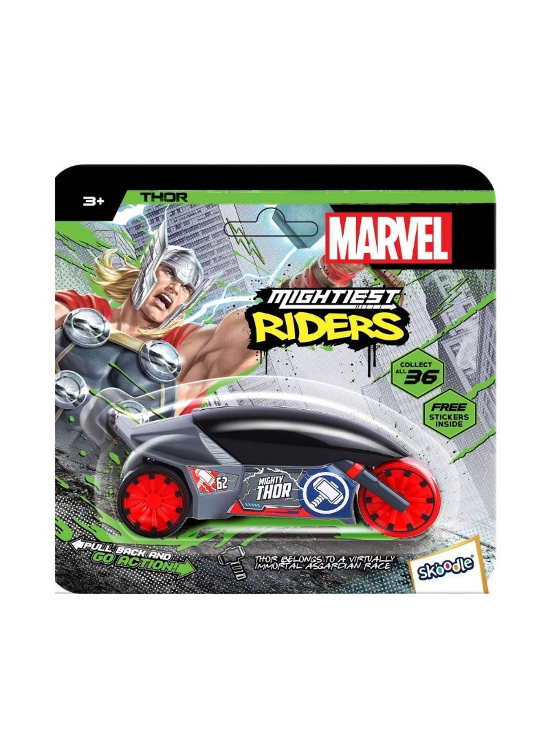 Marvel Pullback Mightiest Rider Thor