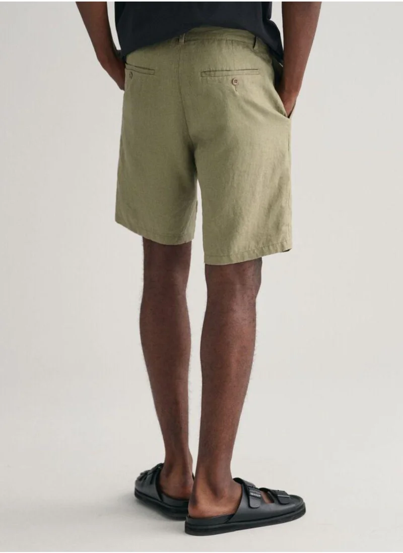 GANT Gant Relaxed Fit Linen Drawstring Shorts