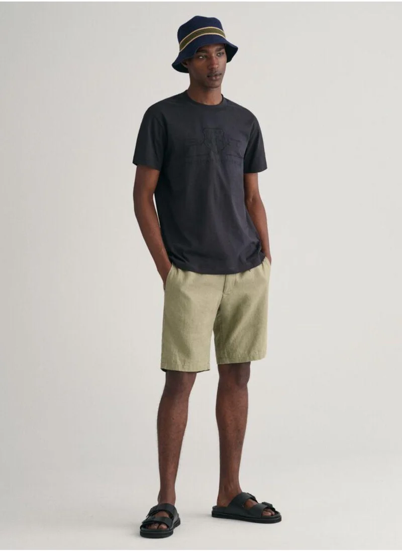 GANT Gant Relaxed Fit Linen Drawstring Shorts