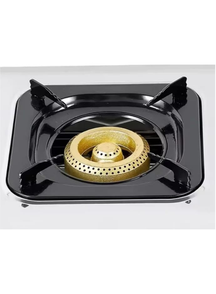 3-Burner Stainless Steel Gas Stove – Automatic Piezo Ignition, High-Efficiency Brass Burners, Rust-Resistant Design, Easy to Clean – Ideal for Home & Commercial Use - Image 3