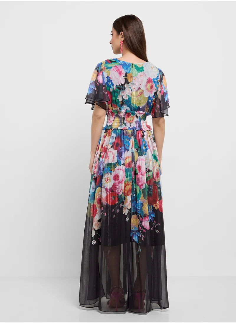 ايلا Floral Print Dress