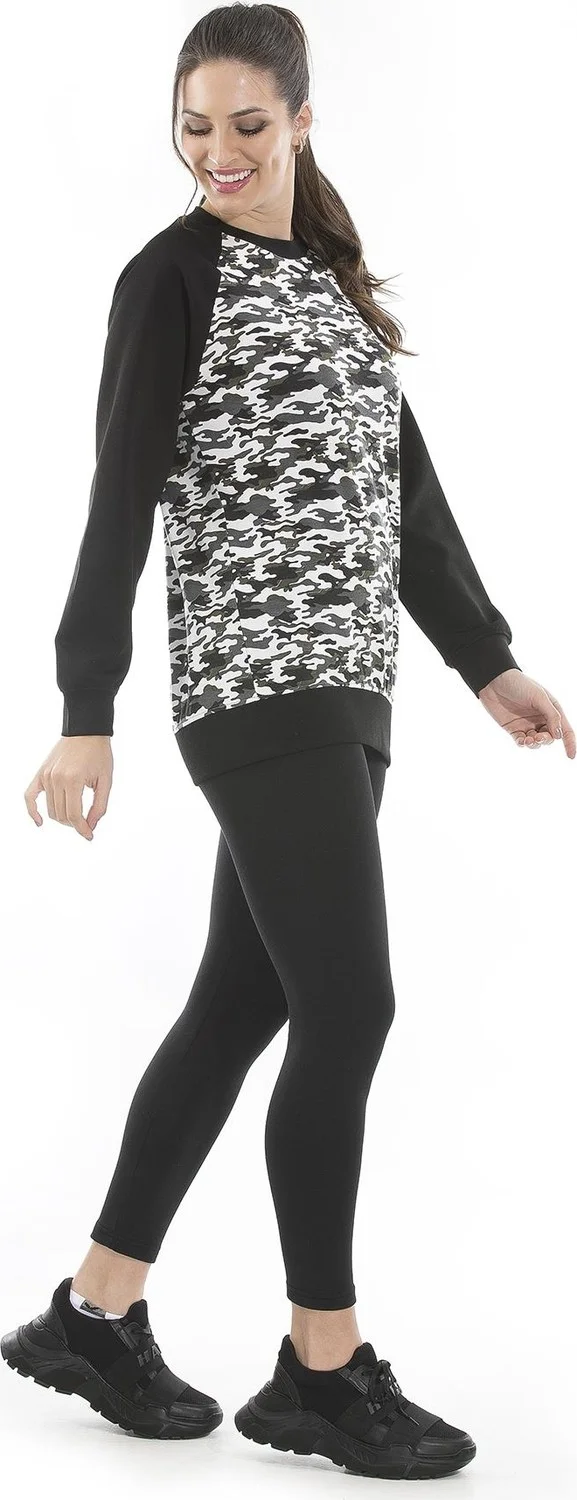 Alexander Gardi Camouflage Patterned Sweatshirt (UM-14591)