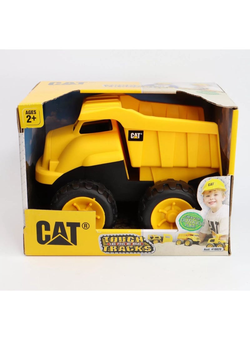 CATERPILLAR CAT Tough Tracks Dump Truck – Durable Construction Toy for Kids (Ages 2+)  - Image 1