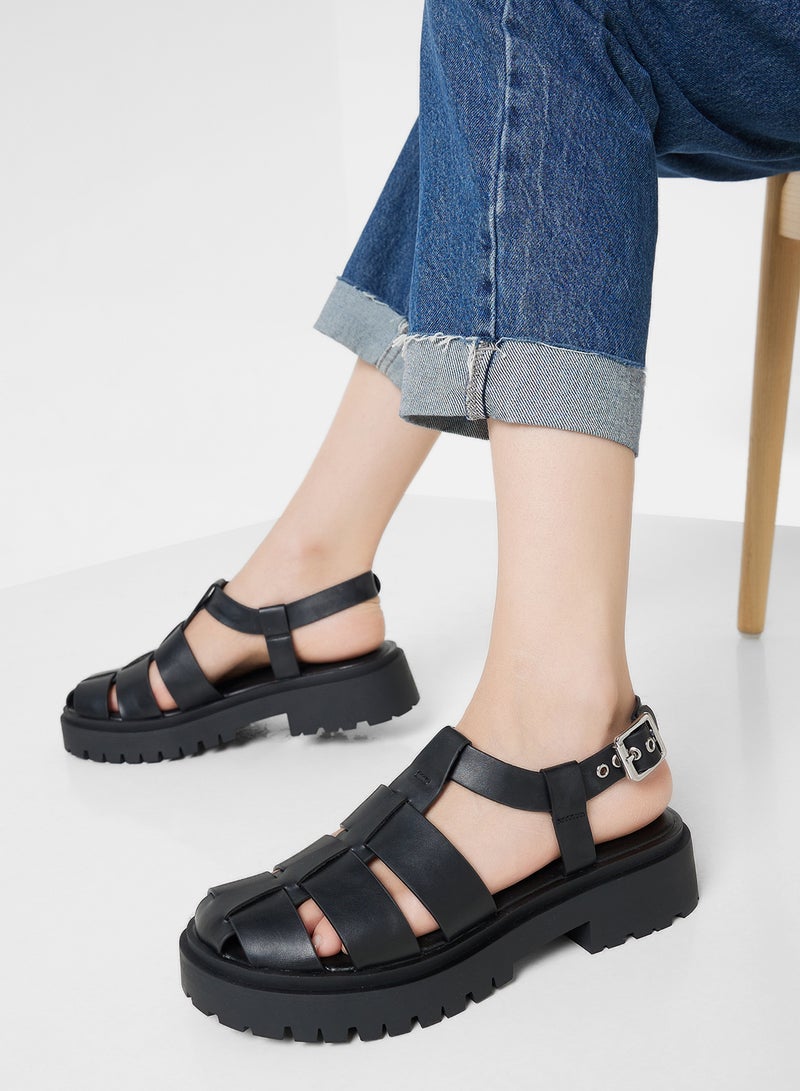 STEVE MADDEN Market Ankle Strap Flat Sandals  - Image 5