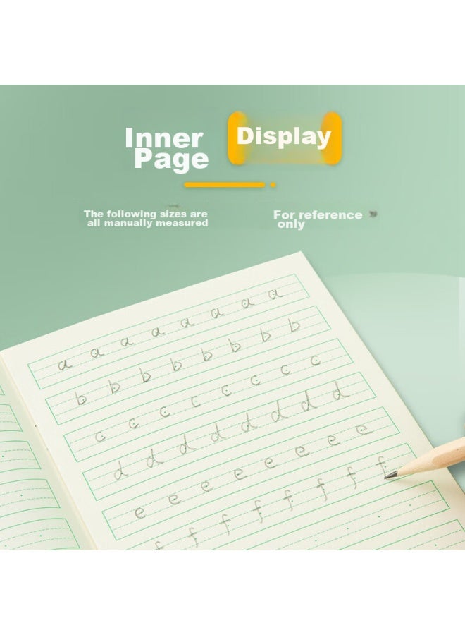 M&g Stationery 36k Chinese Pinyin Notebook, 9 Lines, First Grade Chinese Language Practice Workbook, Elementary School To Preschool Transition Copybook, Notebook For Kindergarten, 10 Books, K36124c - Image 2