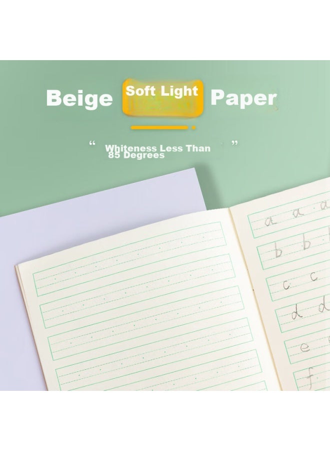 M&g Stationery 36k Chinese Pinyin Notebook, 9 Lines, First Grade Chinese Language Practice Workbook, Elementary School To Preschool Transition Copybook, Notebook For Kindergarten, 10 Books, K36124c - Image 3