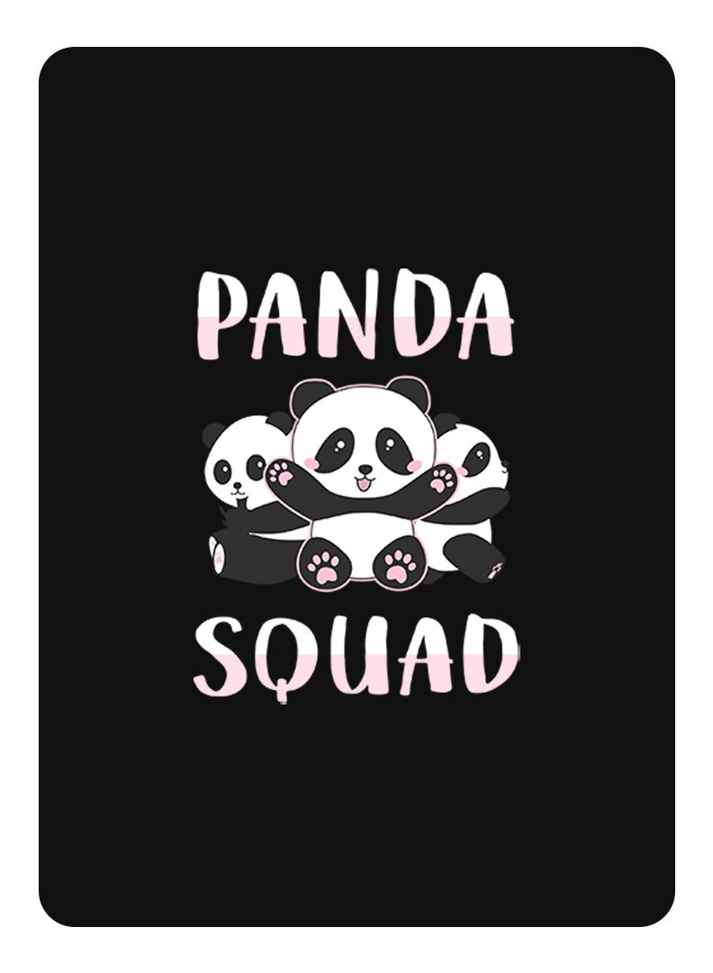 Theodor Protective Flip Case For Oppo Pad 2 With Trifold Stand Auto Wake Sleep Shockproof Cover Panda squad copy - Image 1