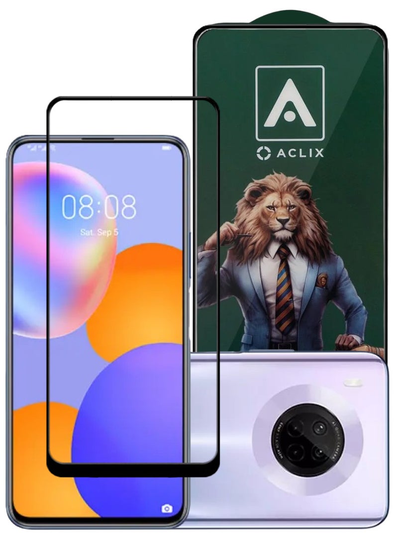 ACLIX Antistatic ESD Dustproof Premium Quality High Definition Tempered Glass Screen Protector Designed For Huawei Y9a - Image 1
