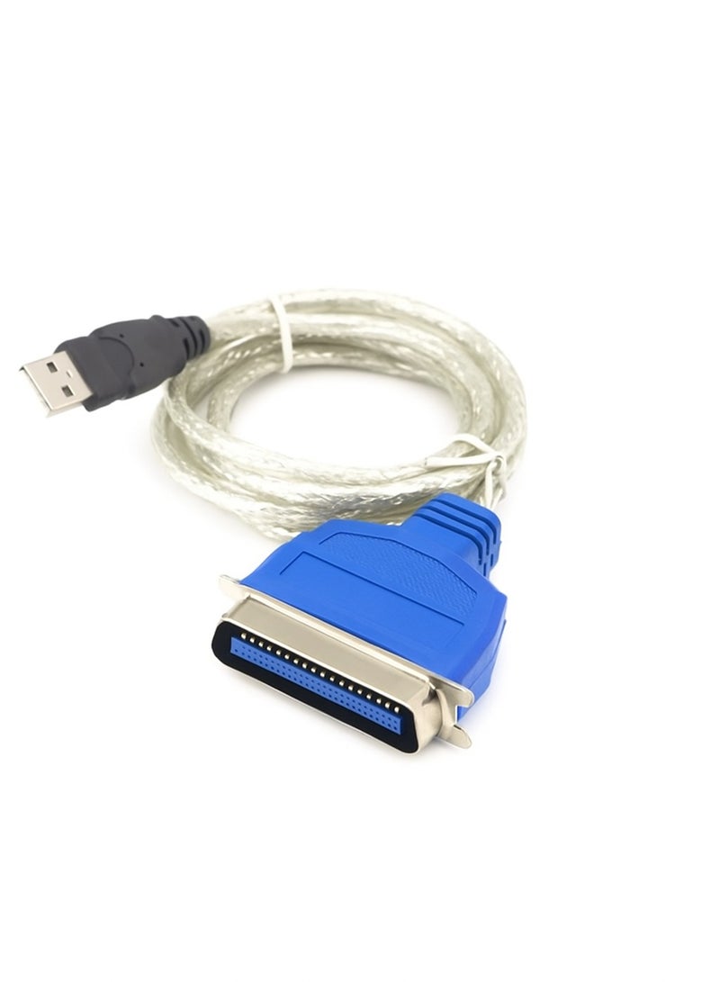 USB to Parallel IEEE 1284 36Pin 1.5M Printer Adapter Connector Cable  - Image 2